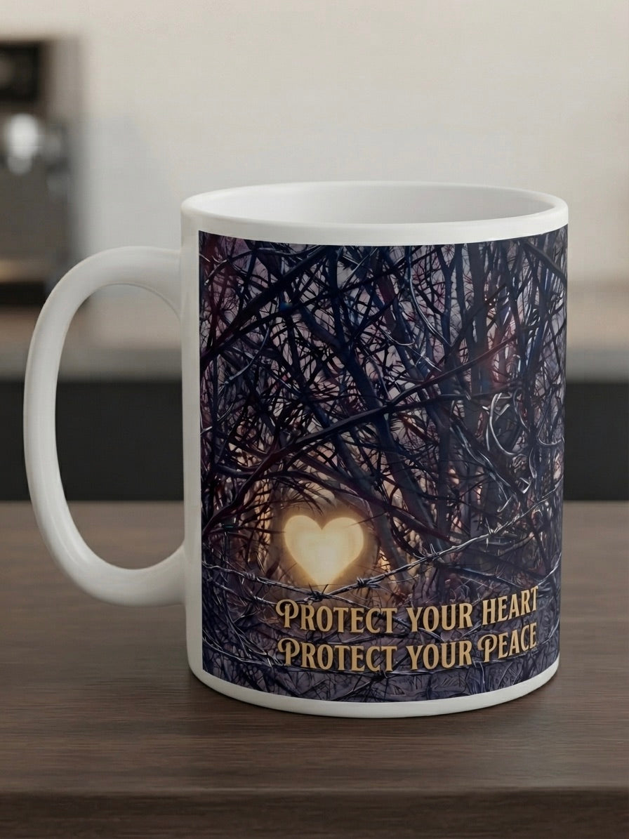 Protect Your Heart, Protect Your Peace Mug